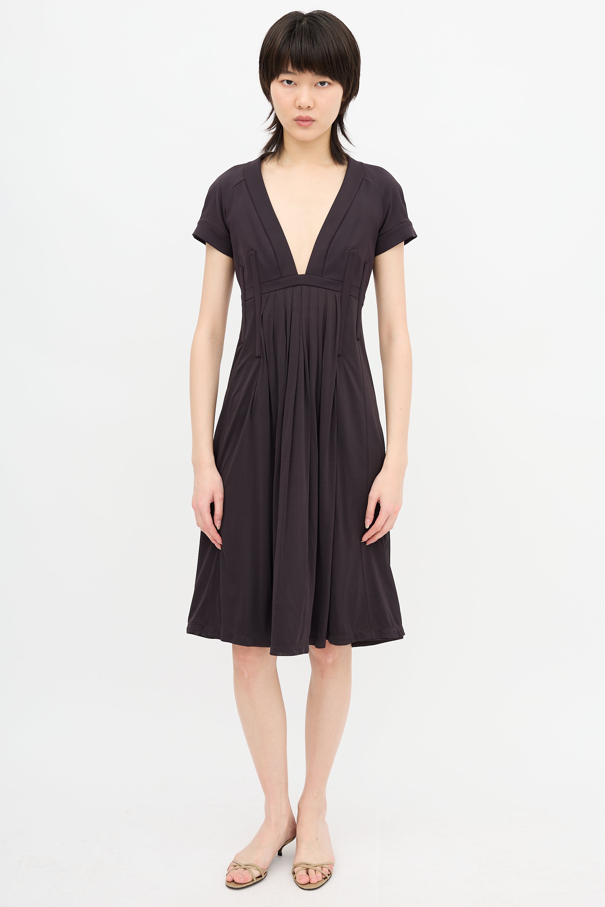 Celine Pleated Dress