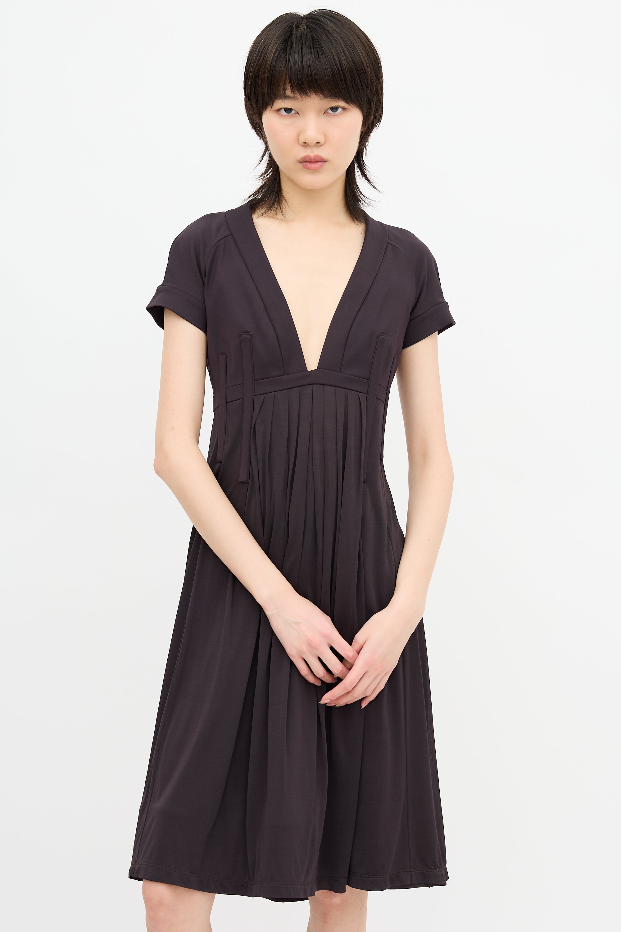 Celine Pleated Dress