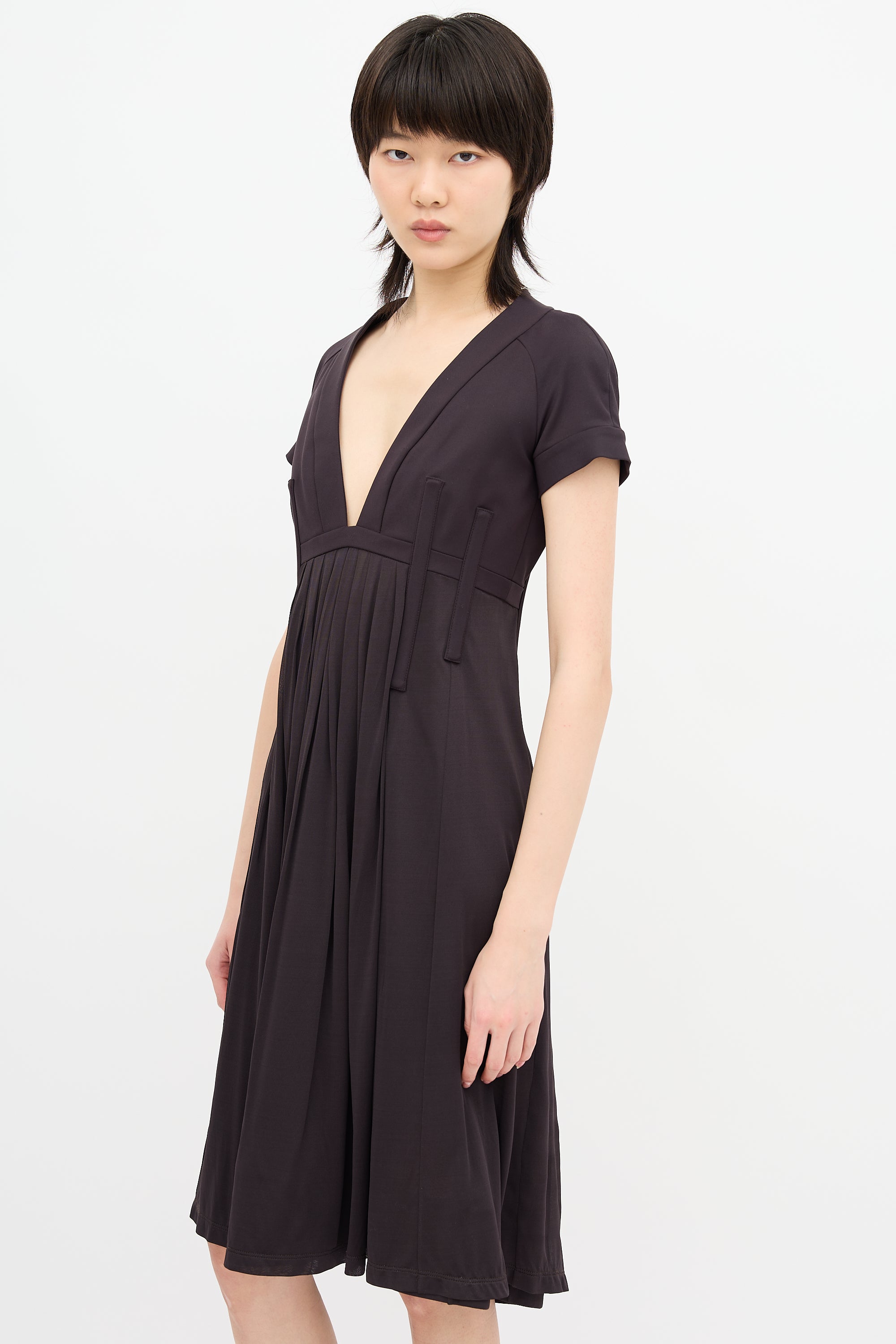 Celine Pleated Dress