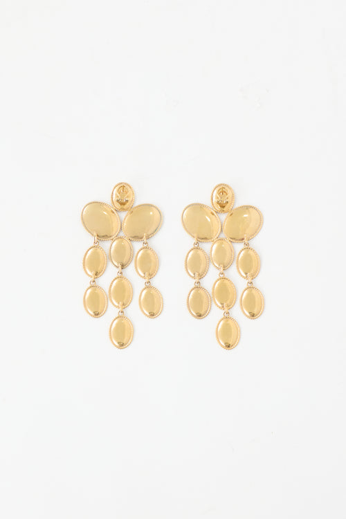 Celine Chandelier Circle Earrings