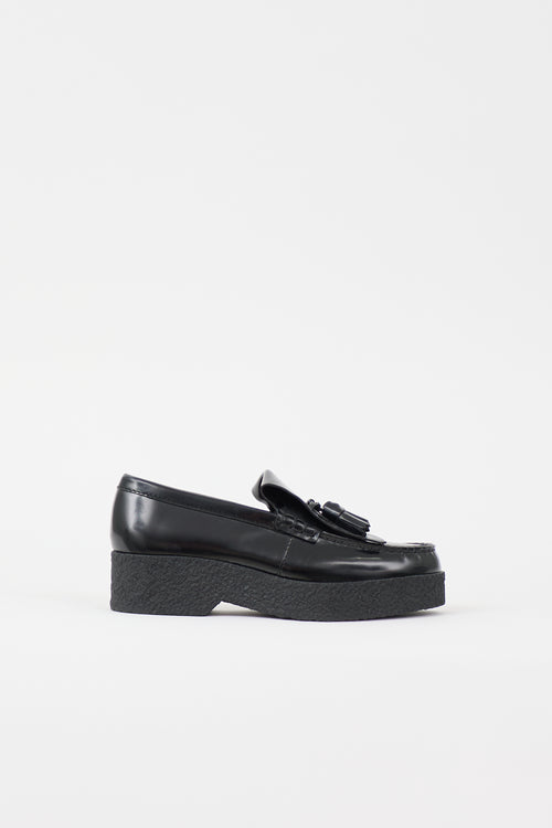 Celine Leather Tassel Loafer