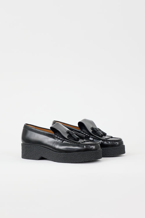 Celine Leather Tassel Loafer