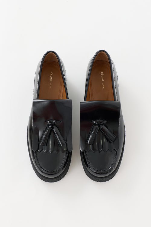 Celine Leather Tassel Loafer
