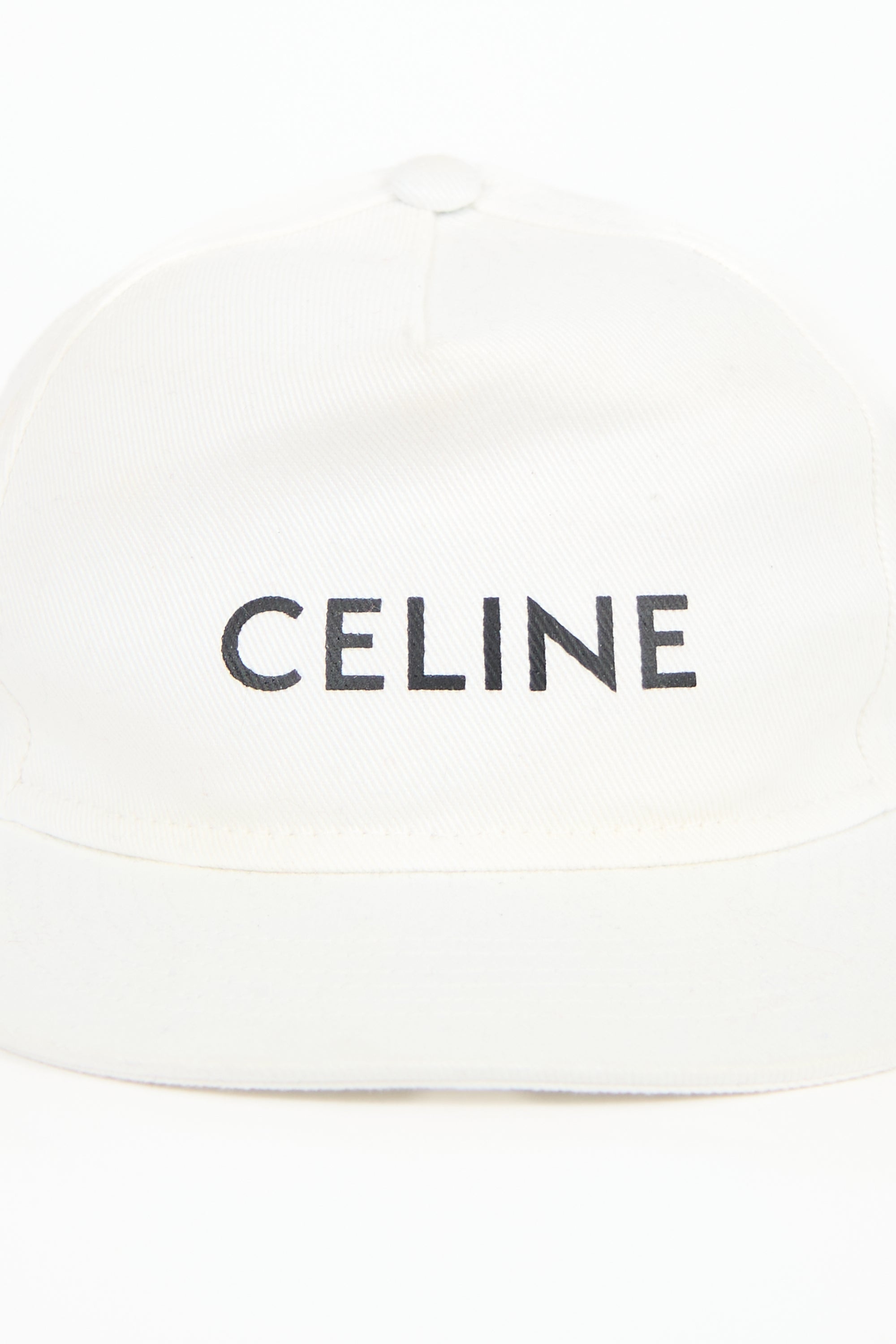 Celine Logo Baseball Cap