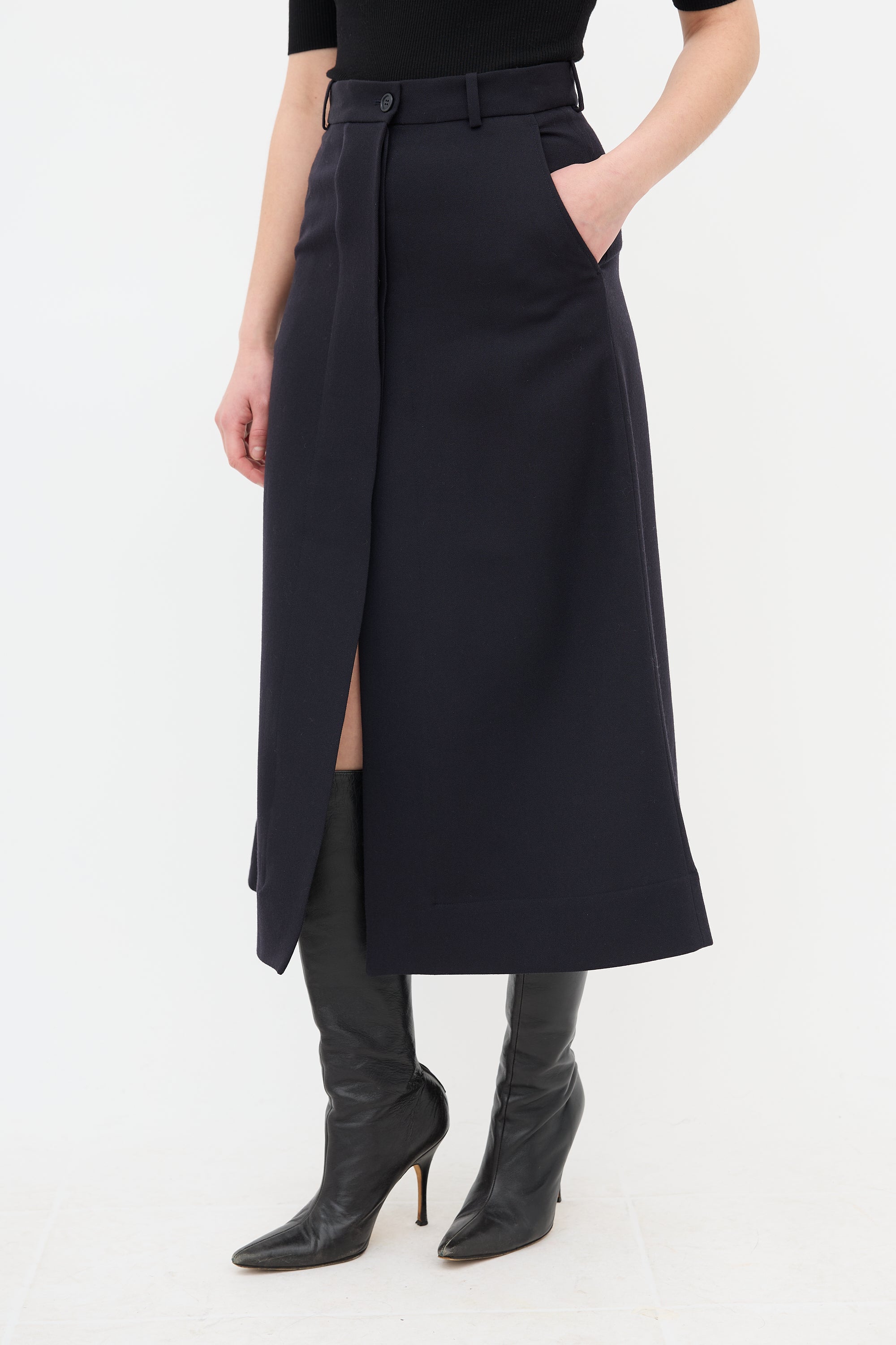 Celine Wool Skirt
