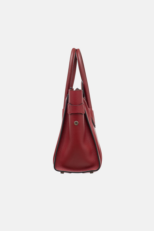 Celine 2016 Leather Micro Luggage Bag