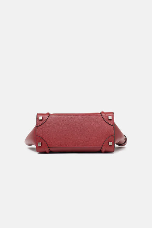 Celine 2016 Leather Micro Luggage Bag