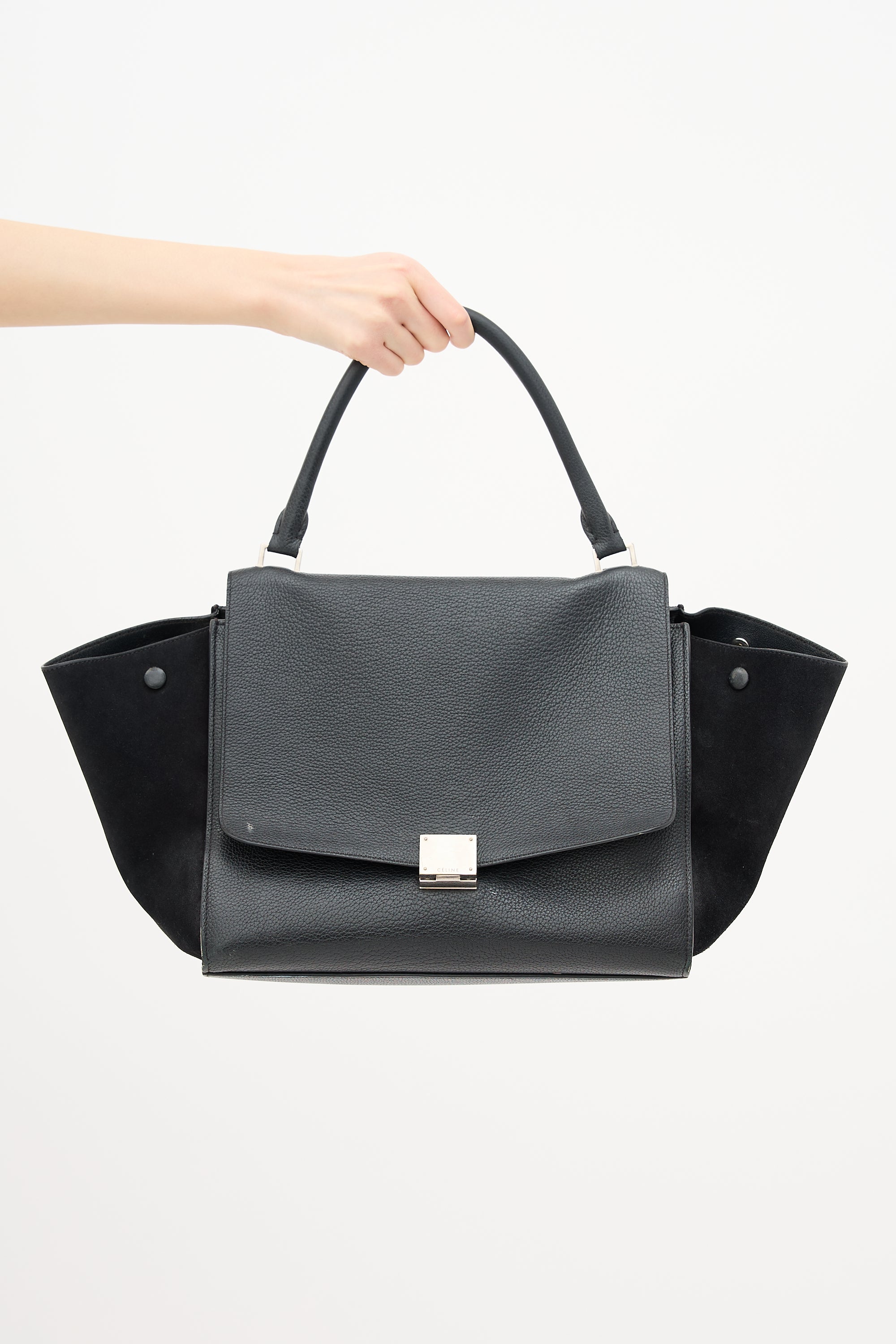 Celine Leather Trapeze Bag