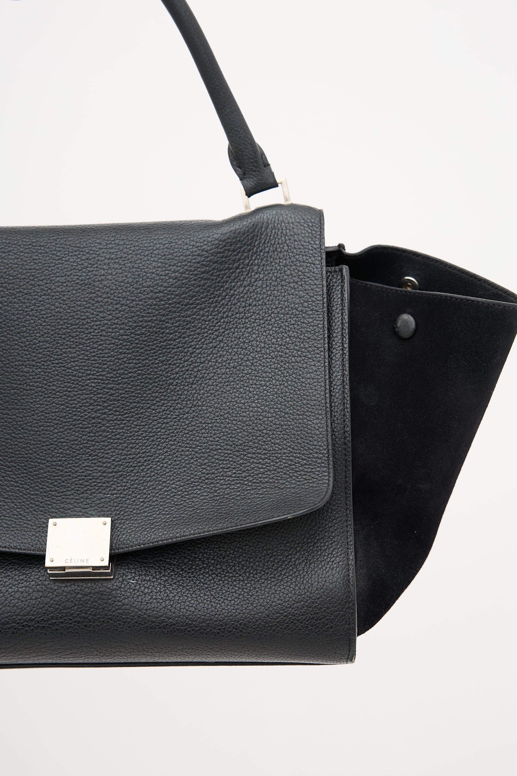 Celine Leather Trapeze Bag