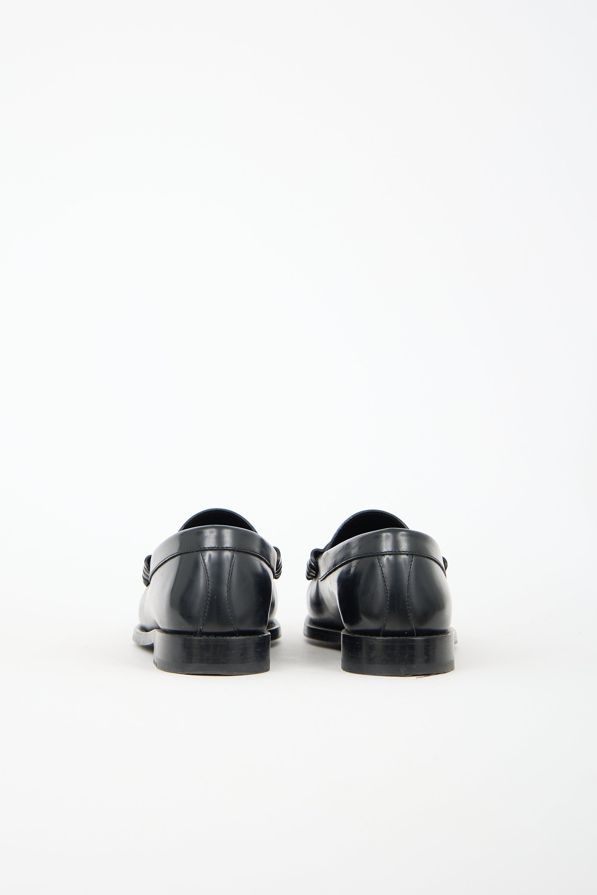 Celine Leather Luco Triomphe Loafer
