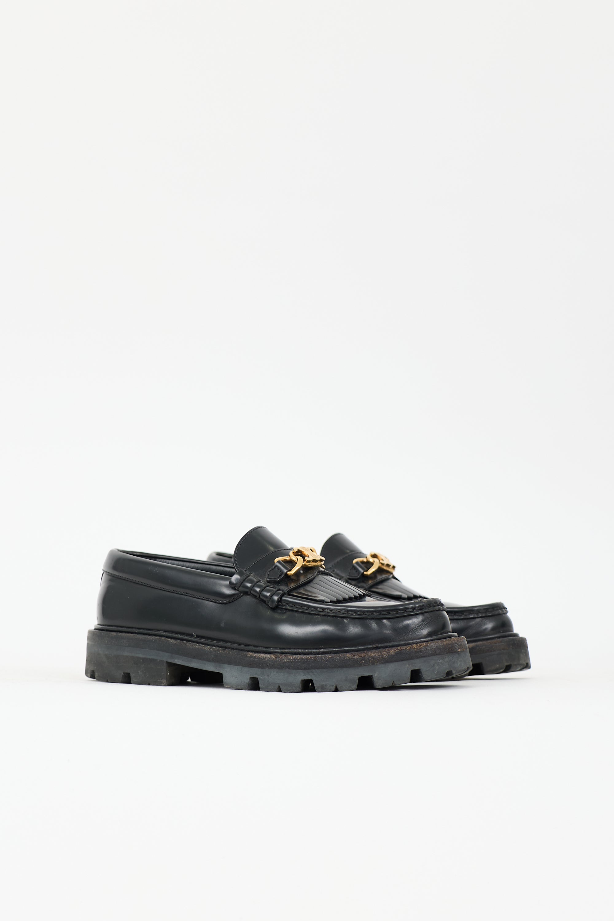 Celine Leather Margaret Loafer