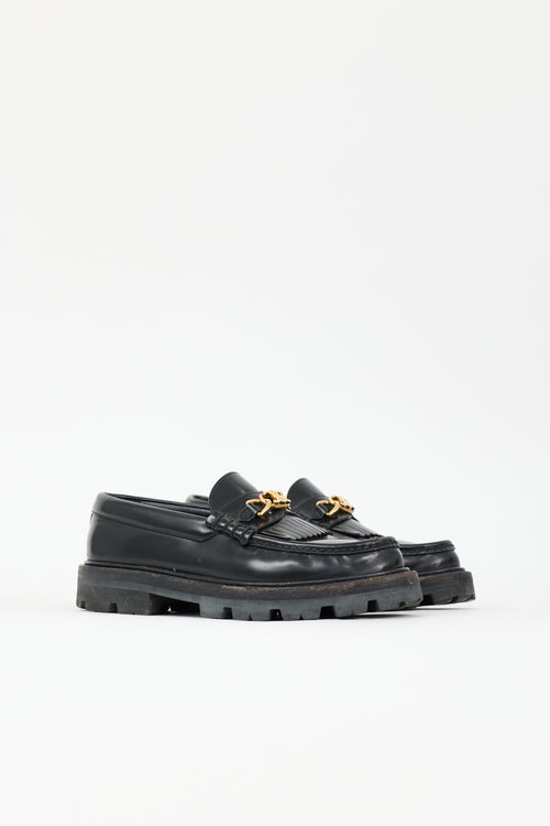 Celine Leather Margaret Loafer