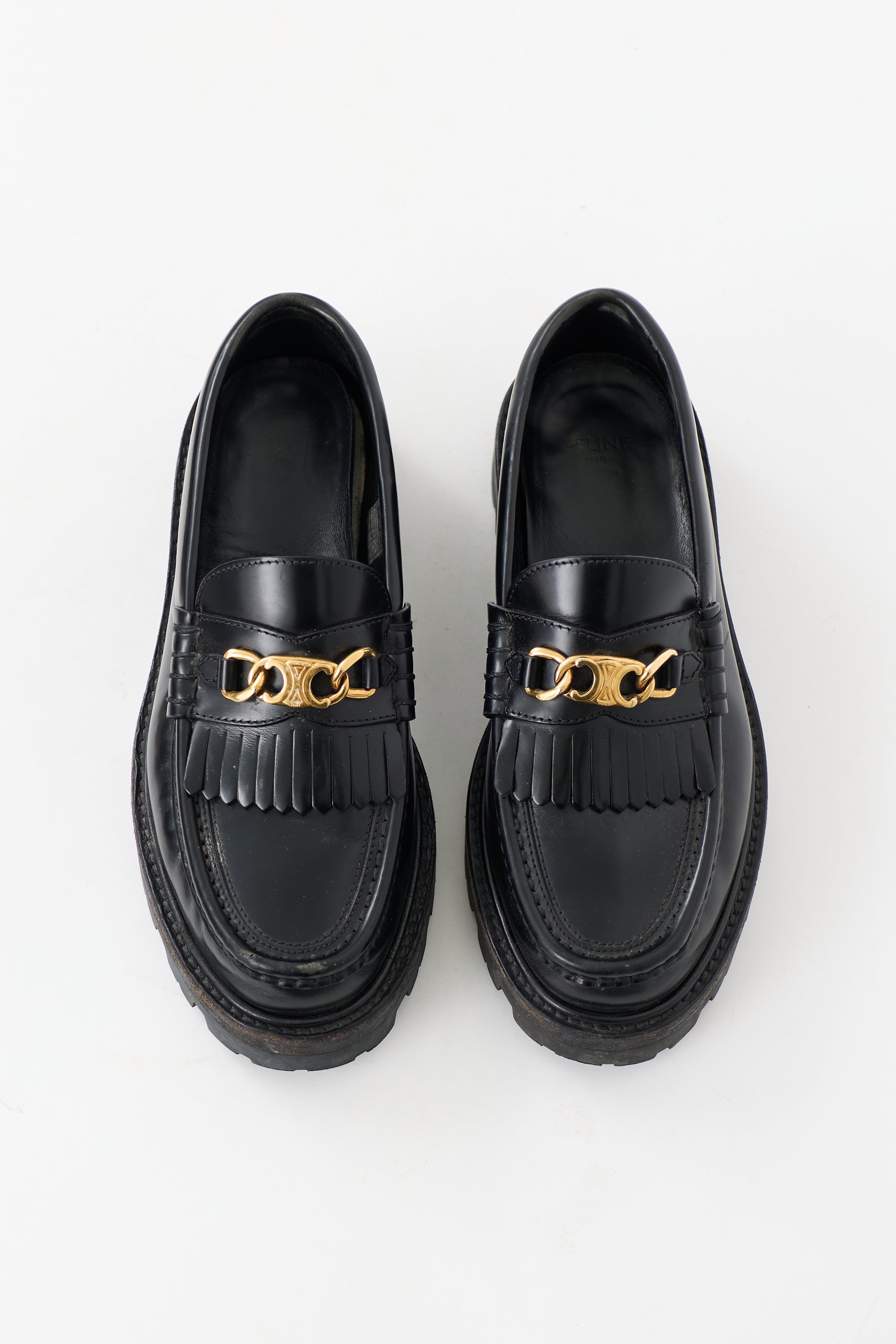 Celine Leather Margaret Loafer