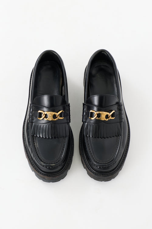 Celine Leather Margaret Loafer