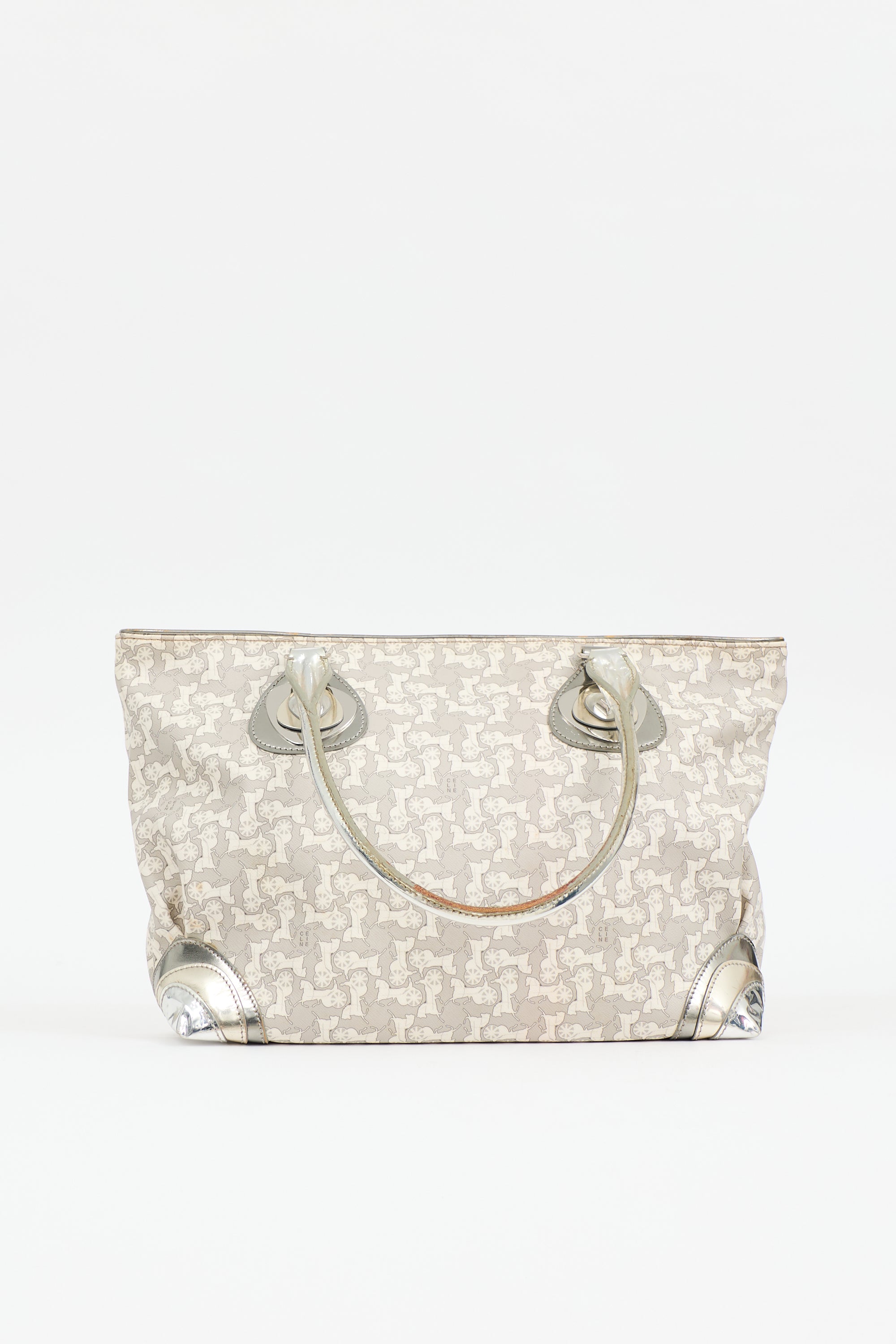 Celine Vintage Leather Carriage Bag