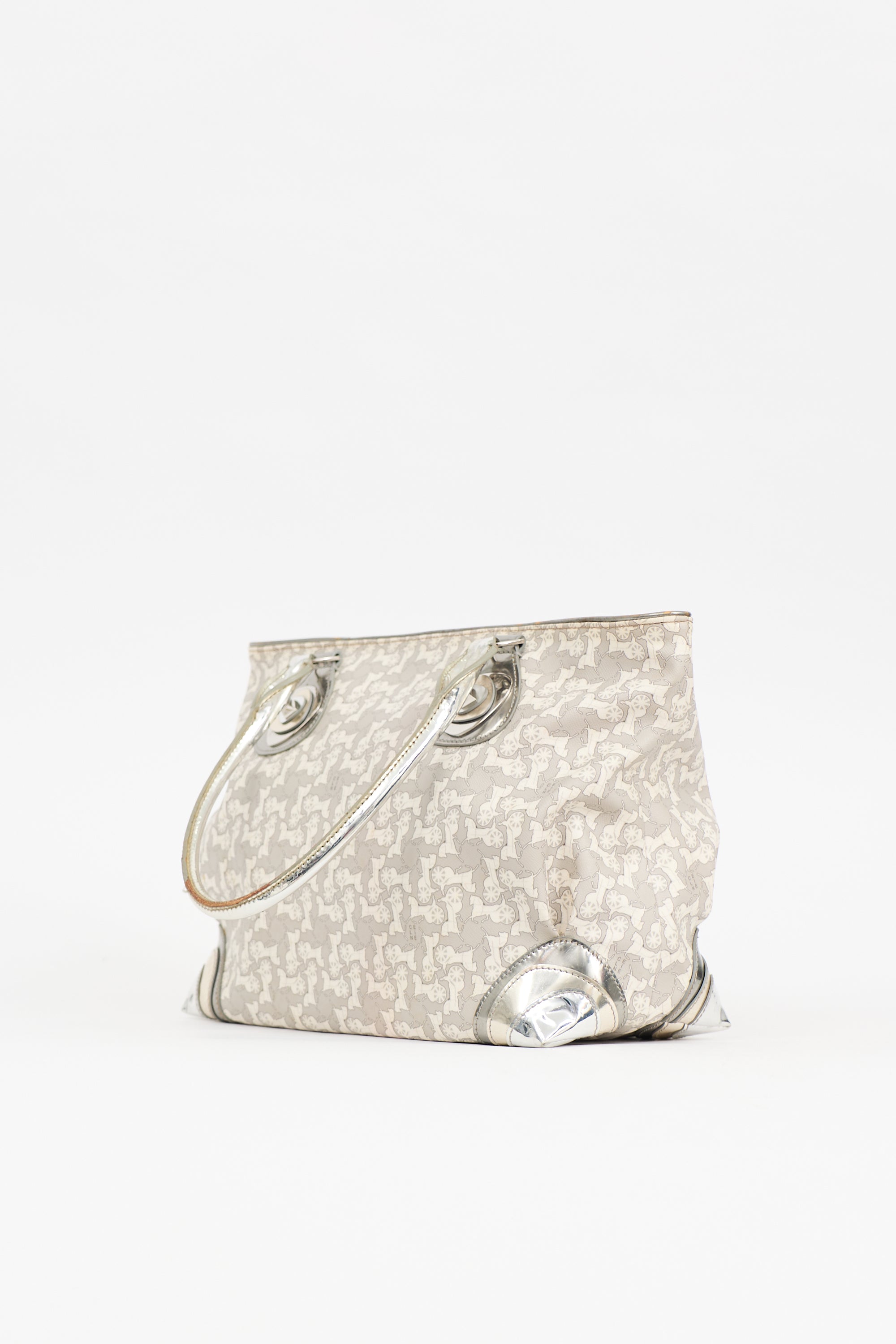 Celine Vintage Leather Carriage Bag