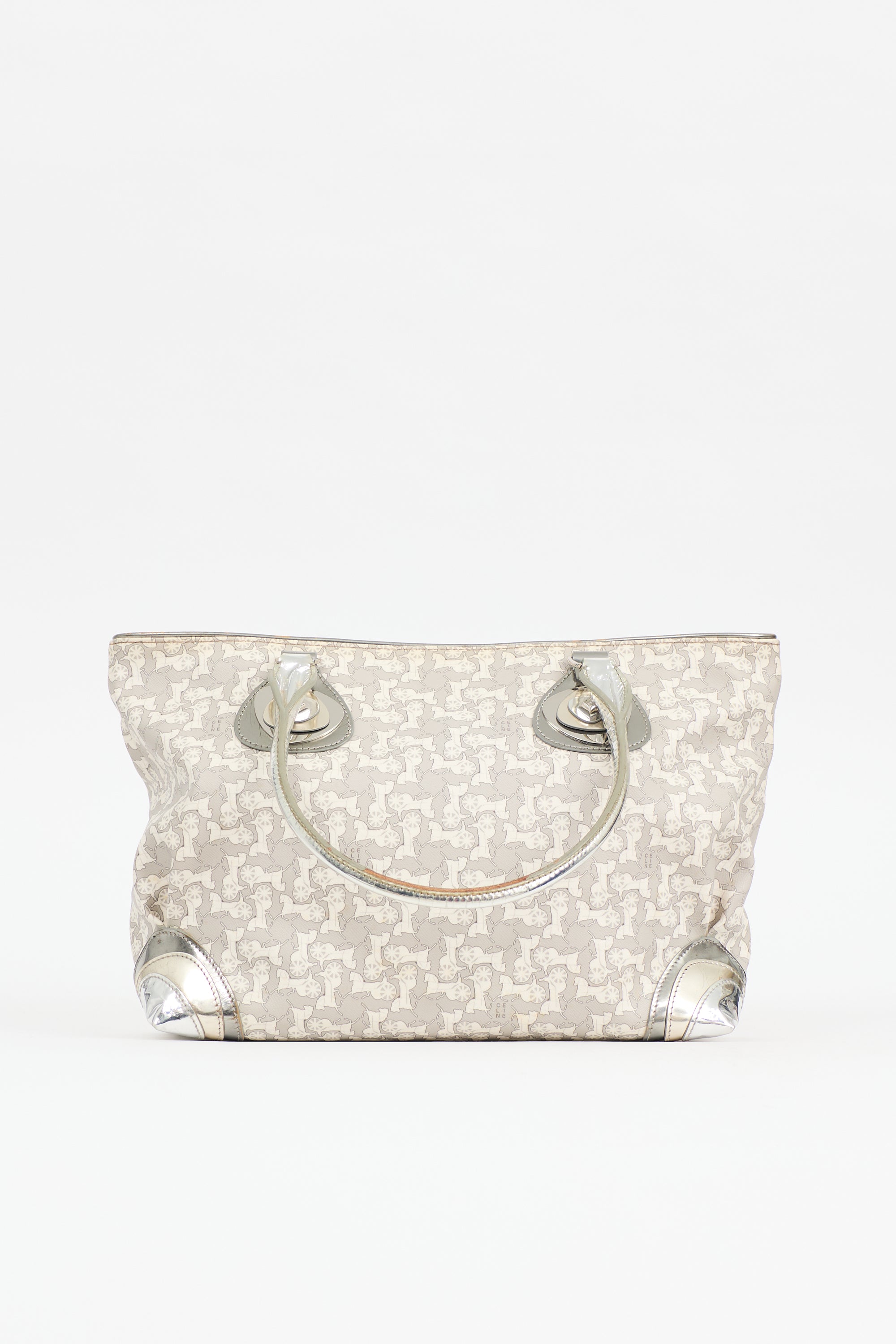 Celine Vintage Leather Carriage Bag