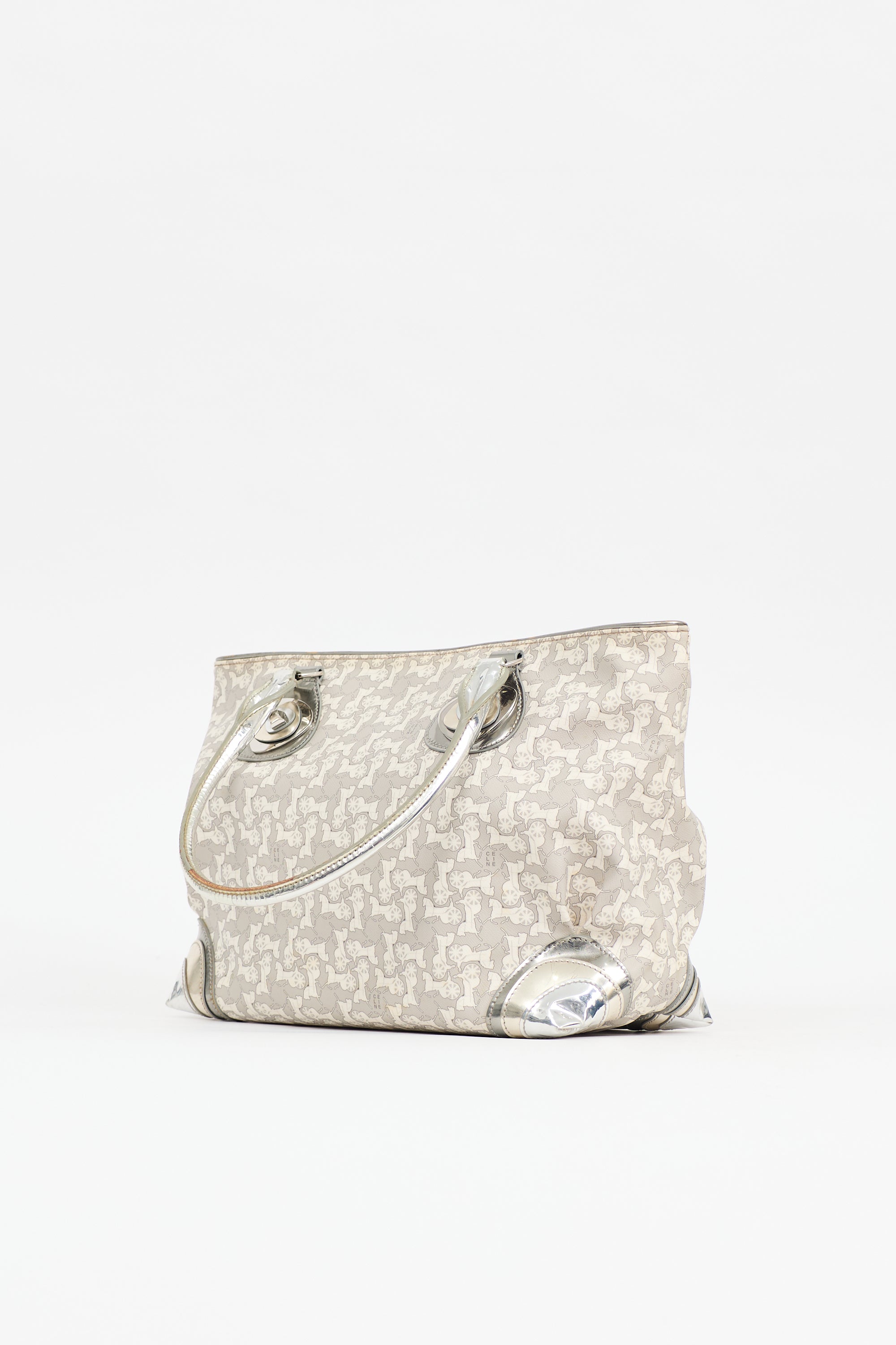 Celine Vintage Leather Carriage Bag