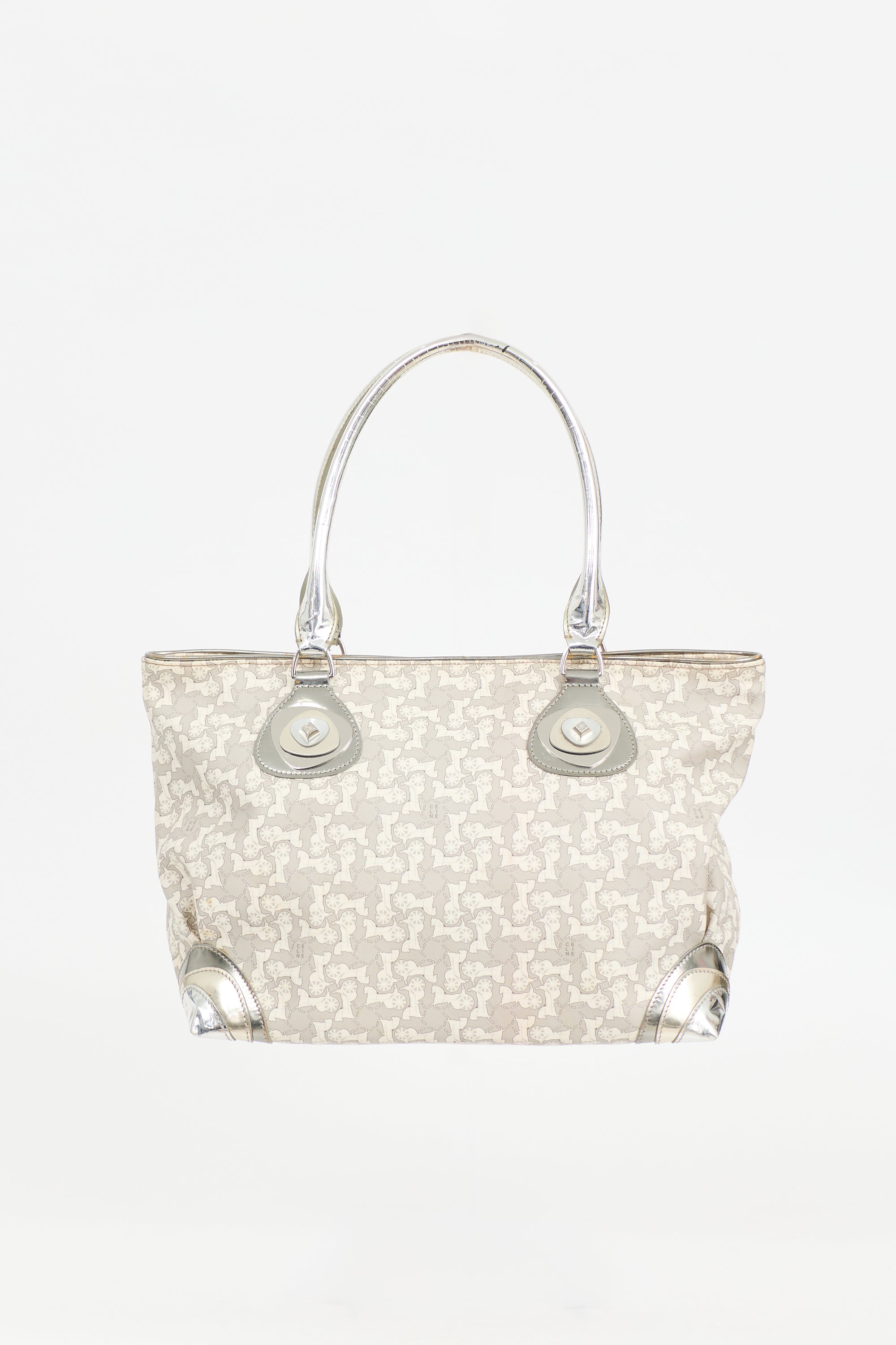 Celine Vintage Leather Carriage Bag