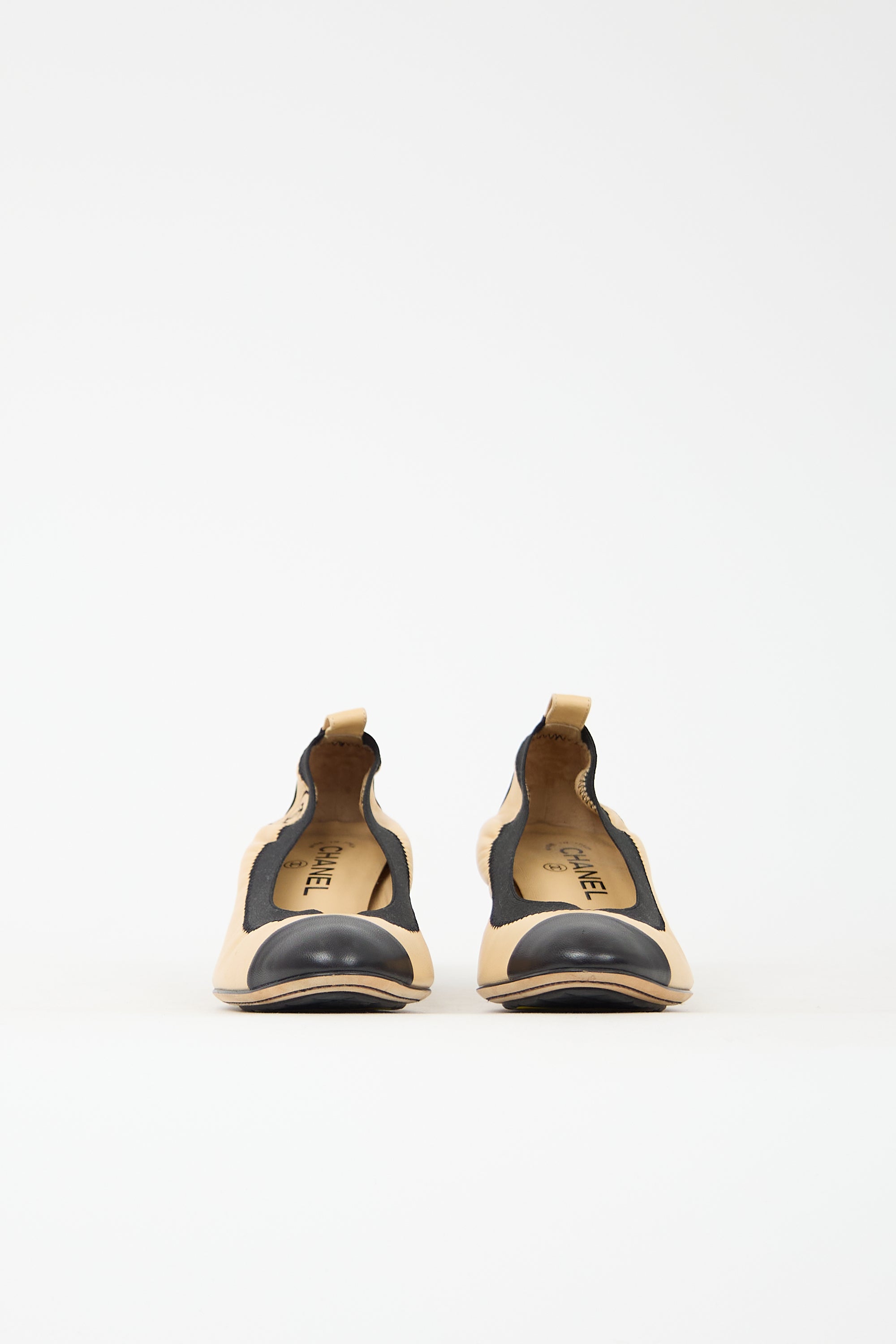 Chanel Leather Ballet Heel