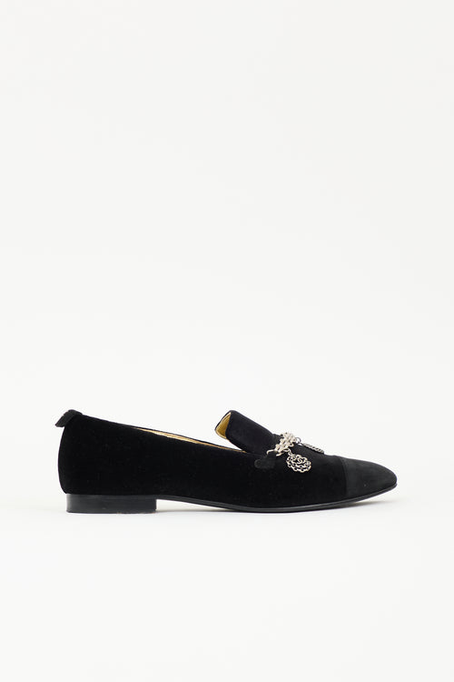 Chanel Velvet Charm Loafer