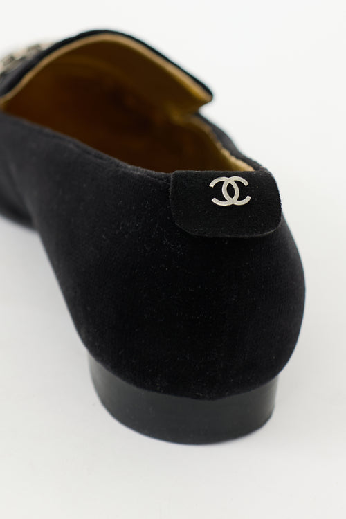 Chanel Velvet Charm Loafer