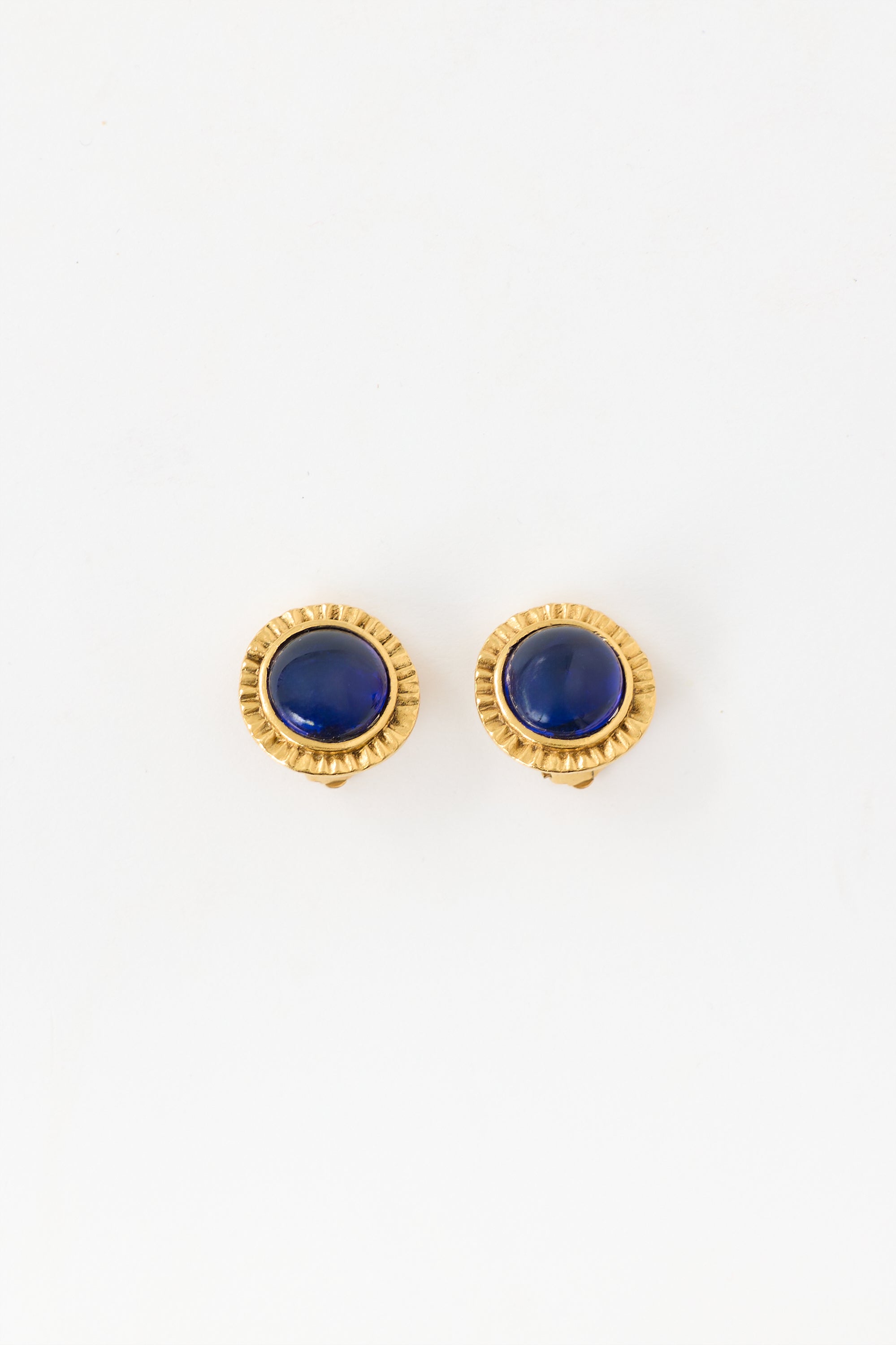 Chanel Fall 1994 Gripoix Clip On Earrings