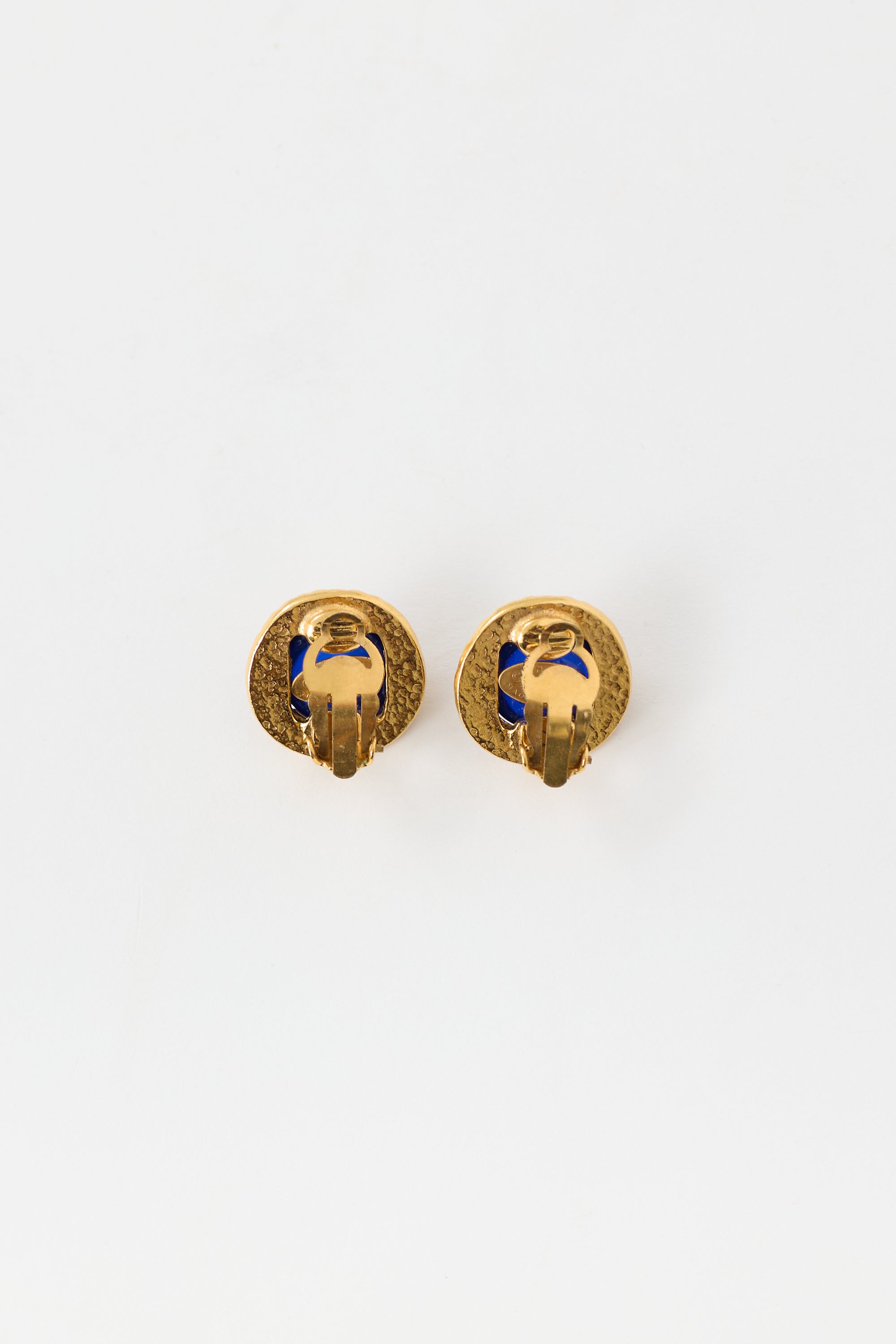 Chanel Fall 1994 Gripoix Clip On Earrings