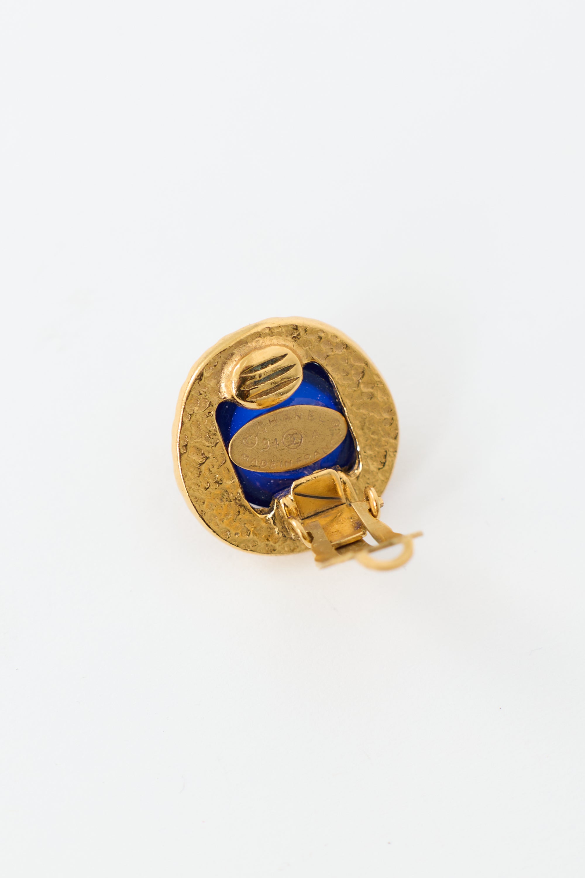Chanel Fall 1994 Gripoix Clip On Earrings