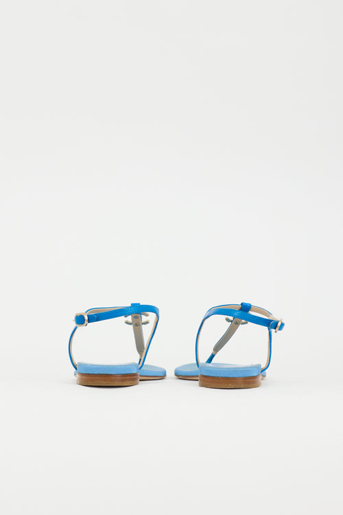 Chanel Satin CC Sandal