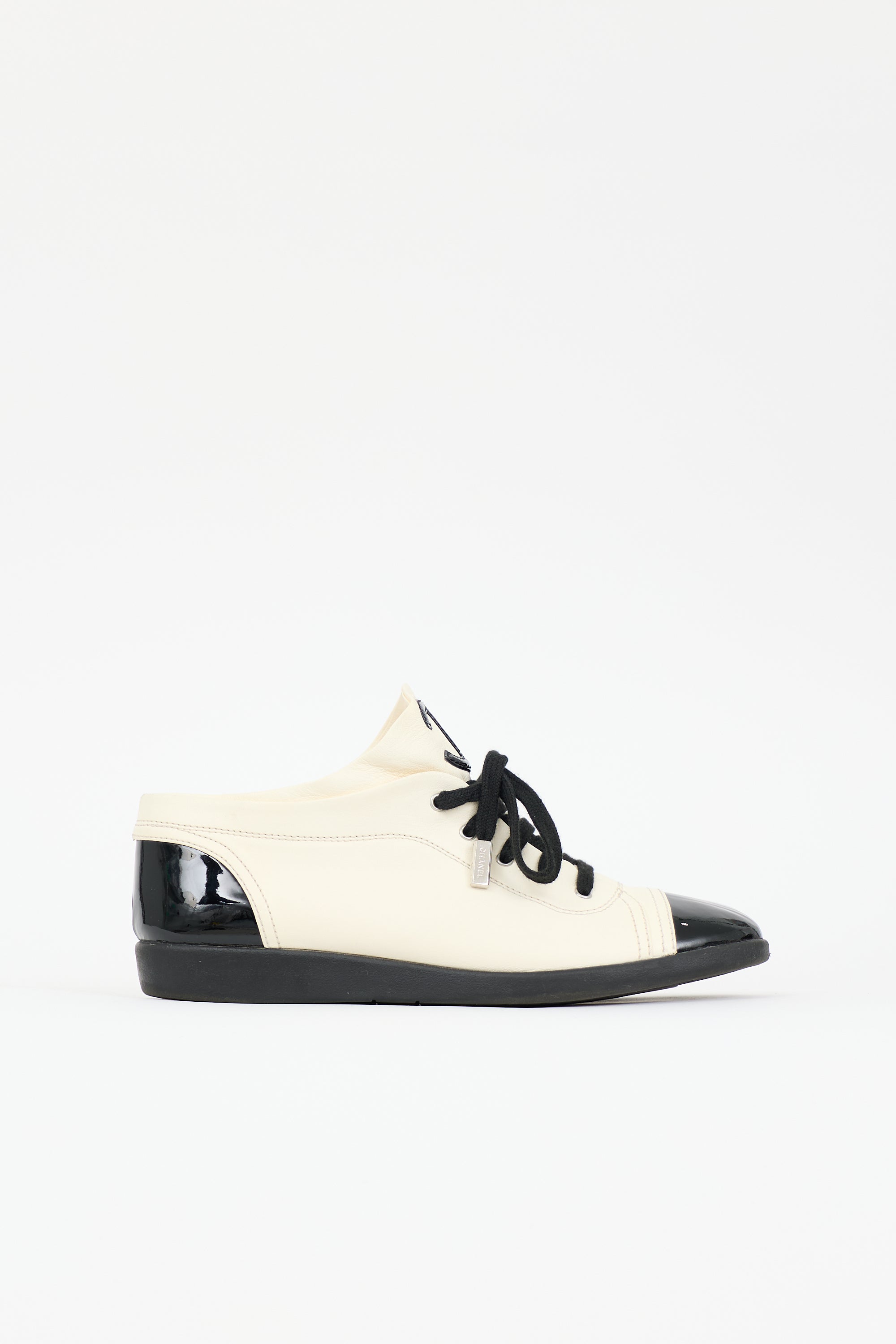 Chanel Spring 2015 Leather CC Sneaker
