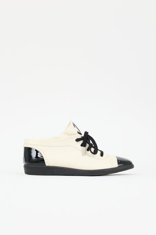 Chanel Spring 2015 Leather CC Sneaker