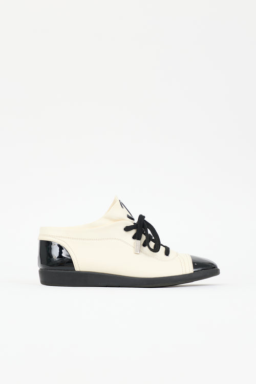 Chanel Spring 2015 Leather CC Sneaker