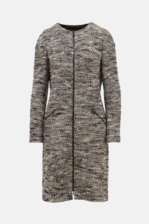 Chanel Wool Tweed Coat