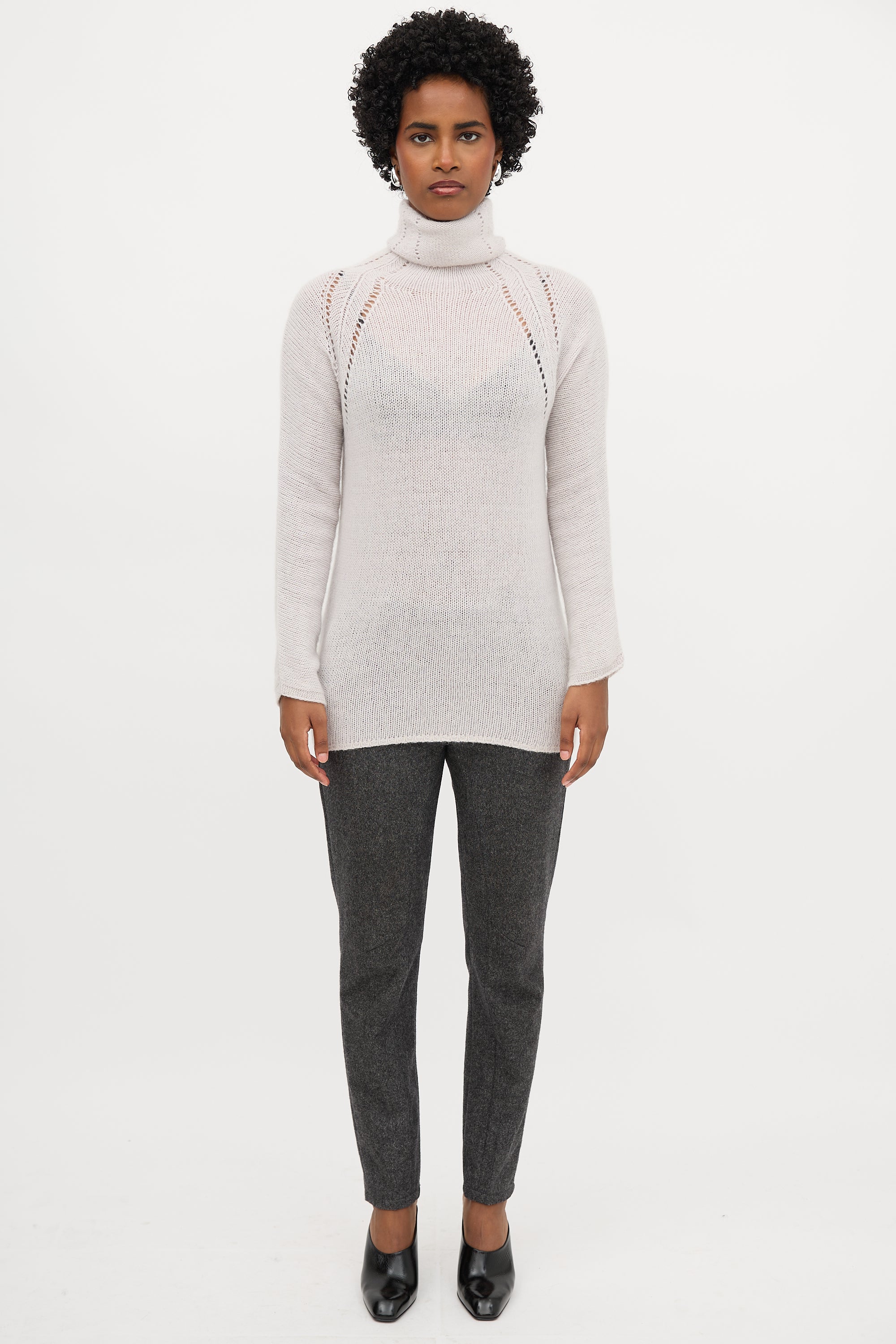 See By Chloé Mohair Turtleneck Sweater