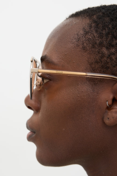 Chloé CE152S Aviator Sunglasses