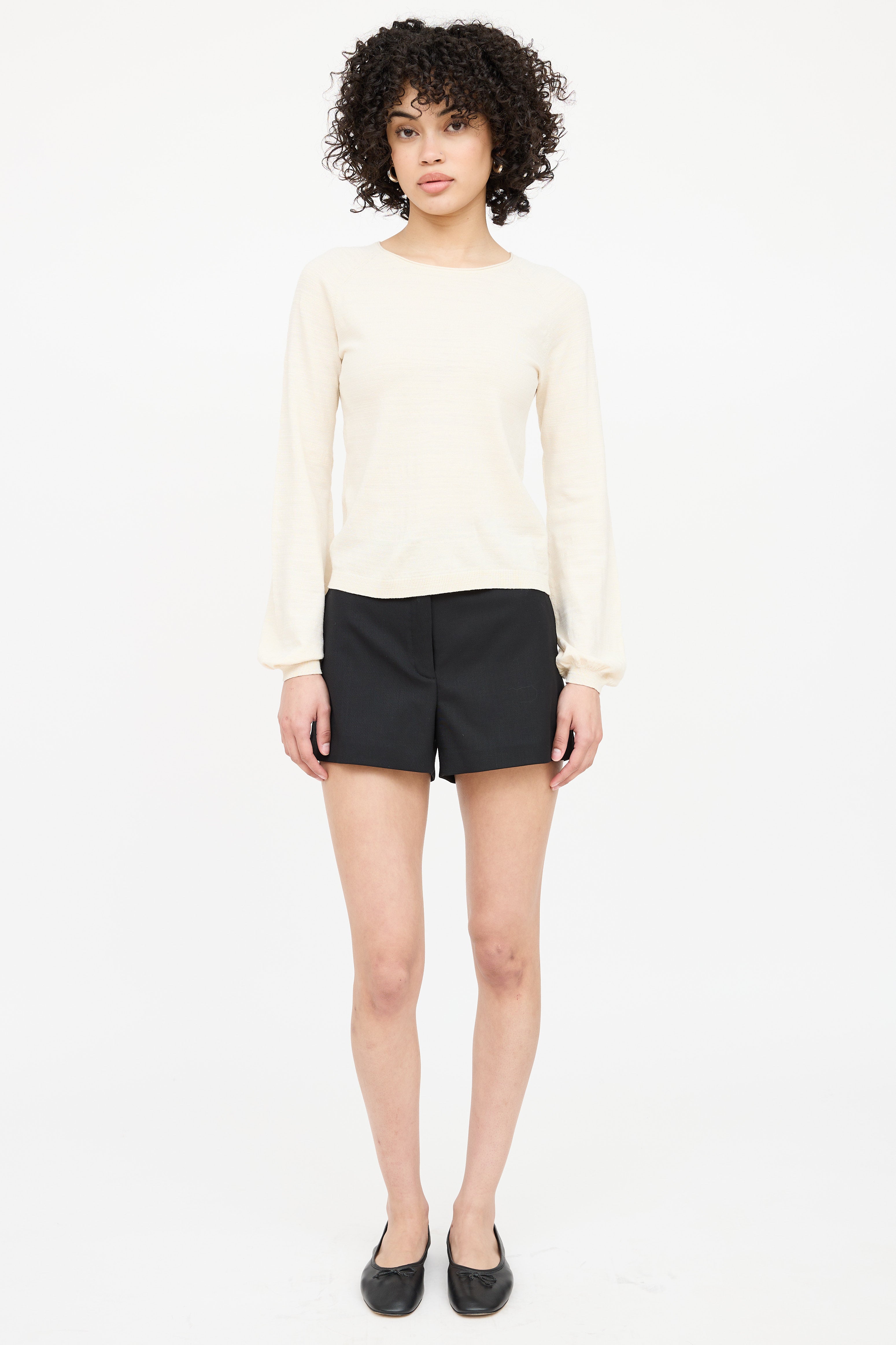CO Silk Long Sleeve Top