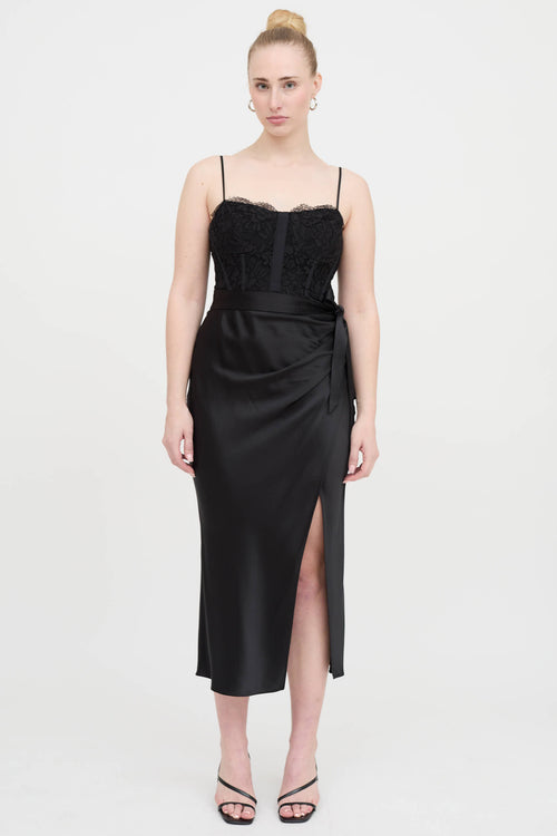 Satin Tricia Dress