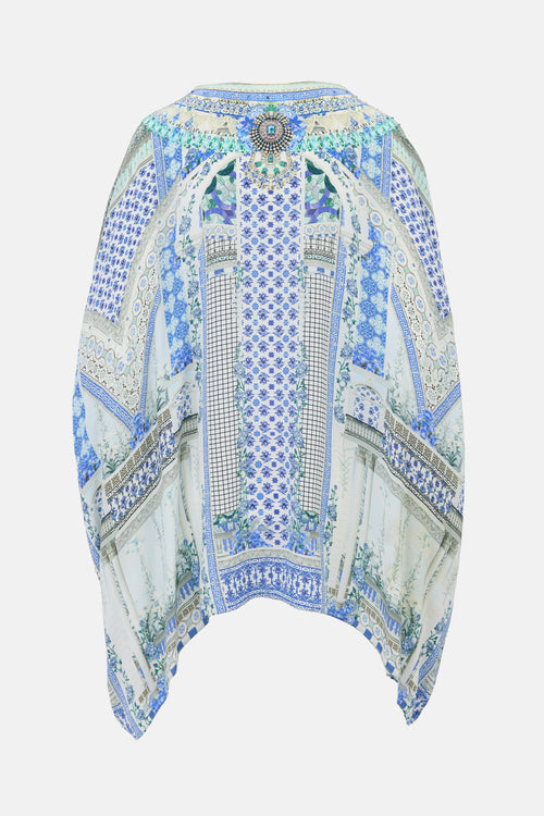 Camilla Silk Printed Tunic Top