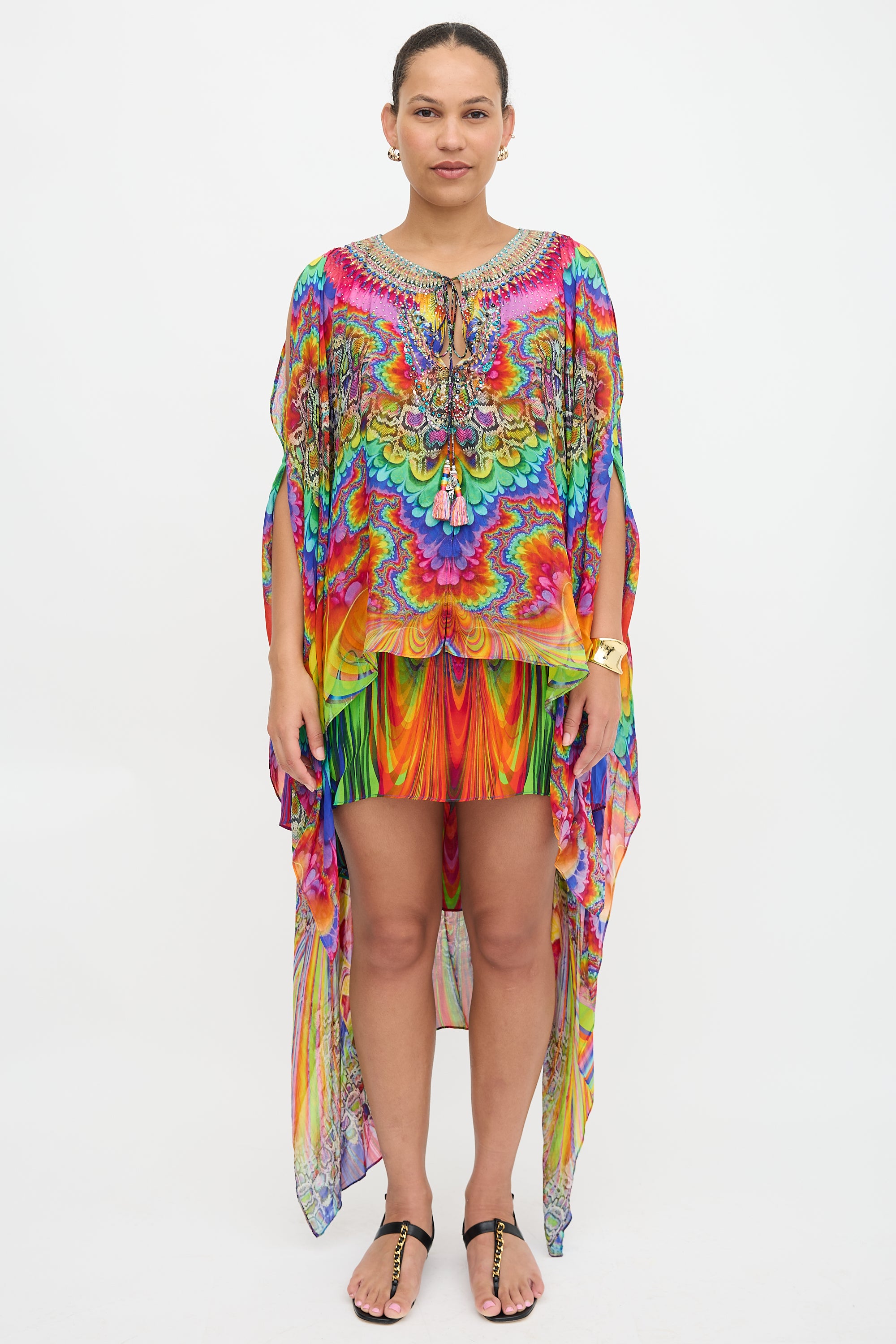 Camilla Silk Printed Dress