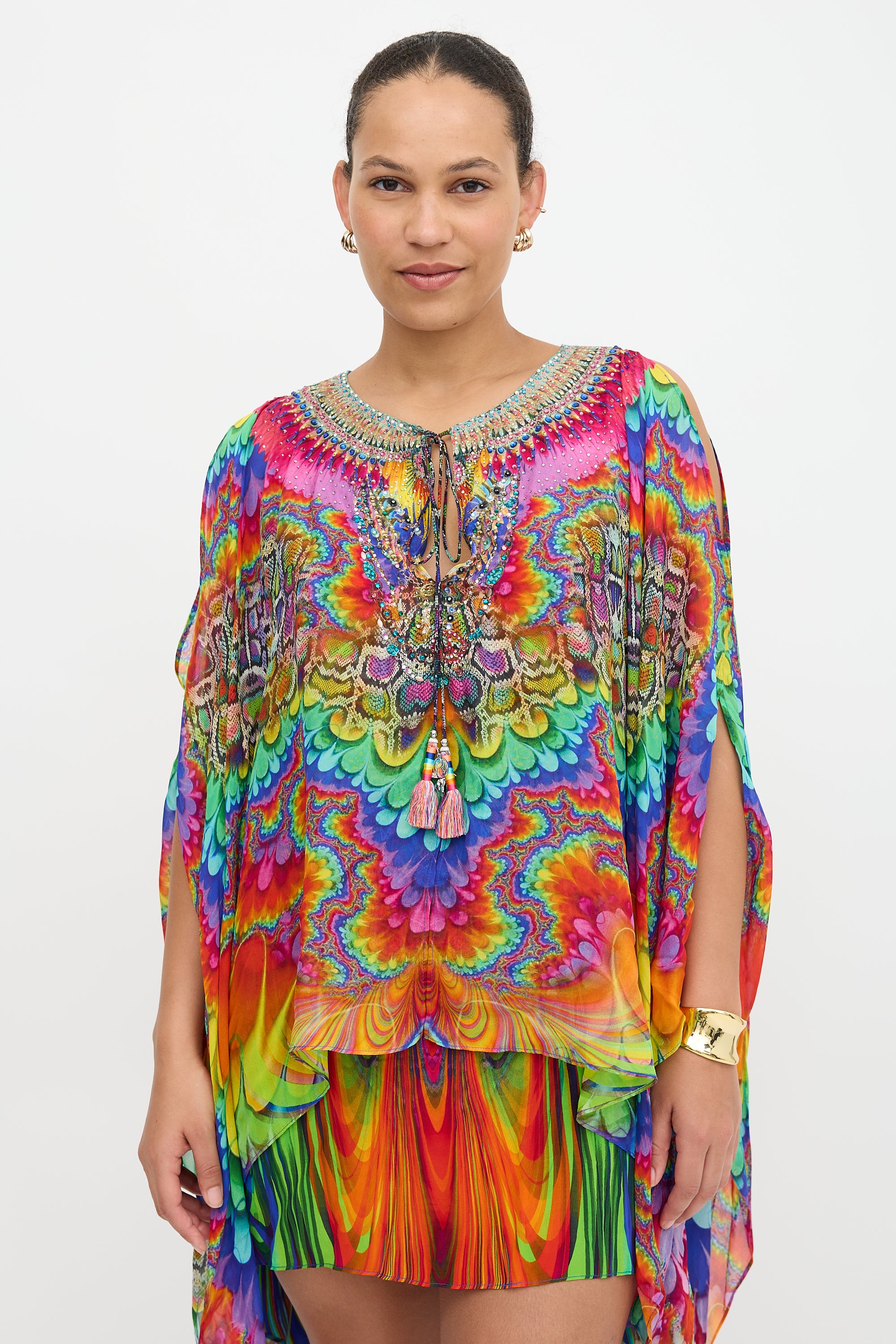 Camilla Silk Printed Dress