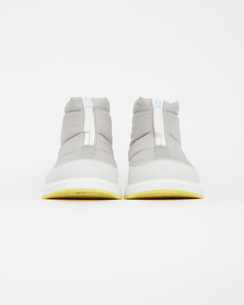 Canada Goose Grey & White Cypress Puffer Boot