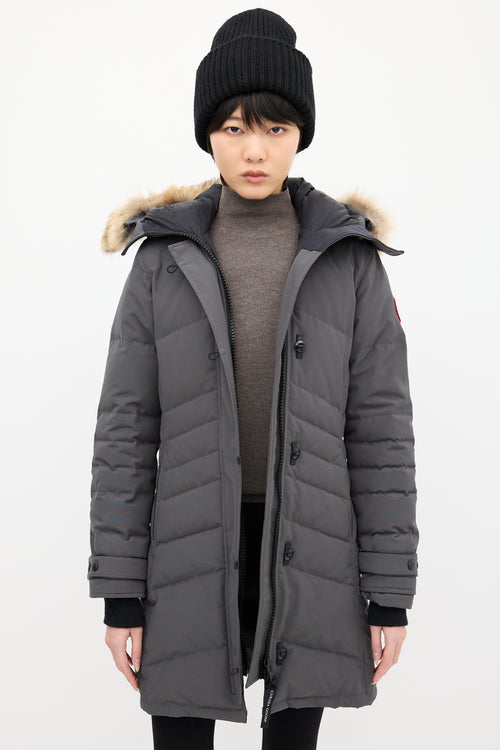Canada Goose Grey Down Lorette Parka Heritage Parka