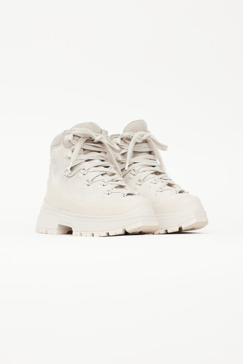 Canada Goose Beige & Grey Journey Boot