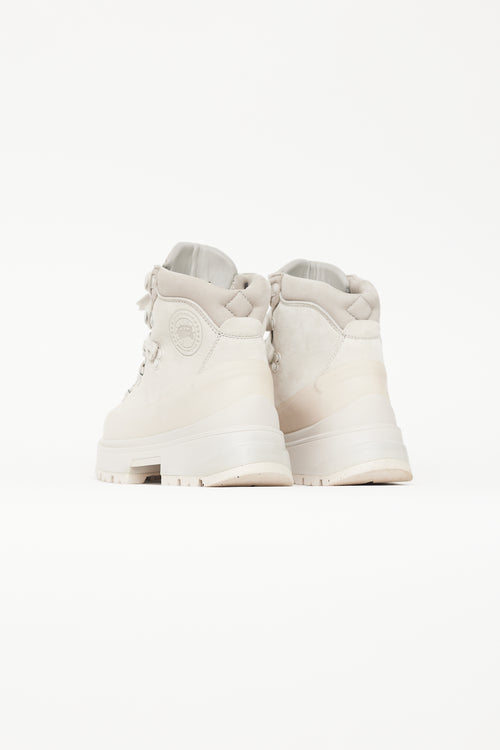 Canada Goose Beige & Grey Journey Boot