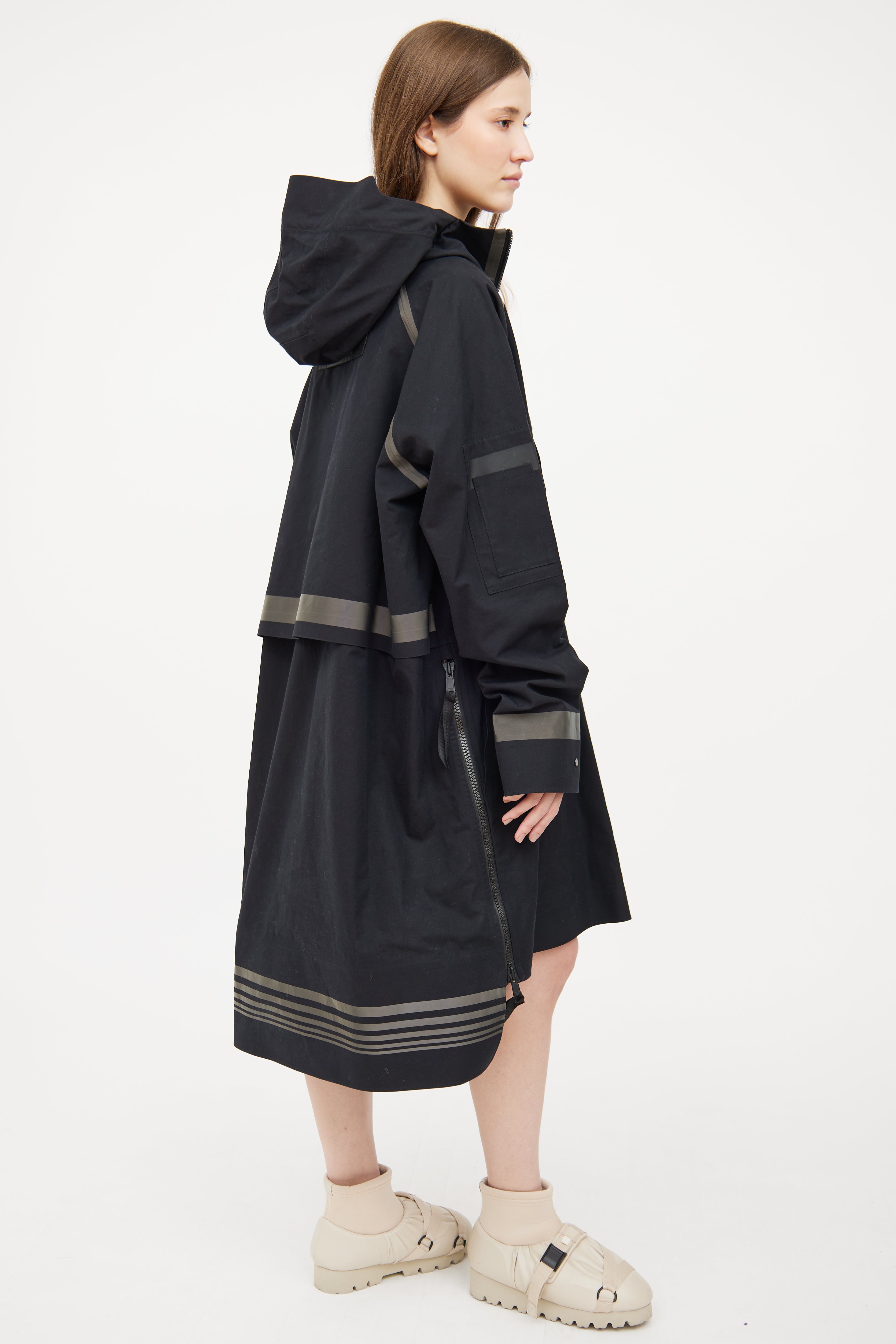 Canada Goose Black Polaris Anorak Jacket