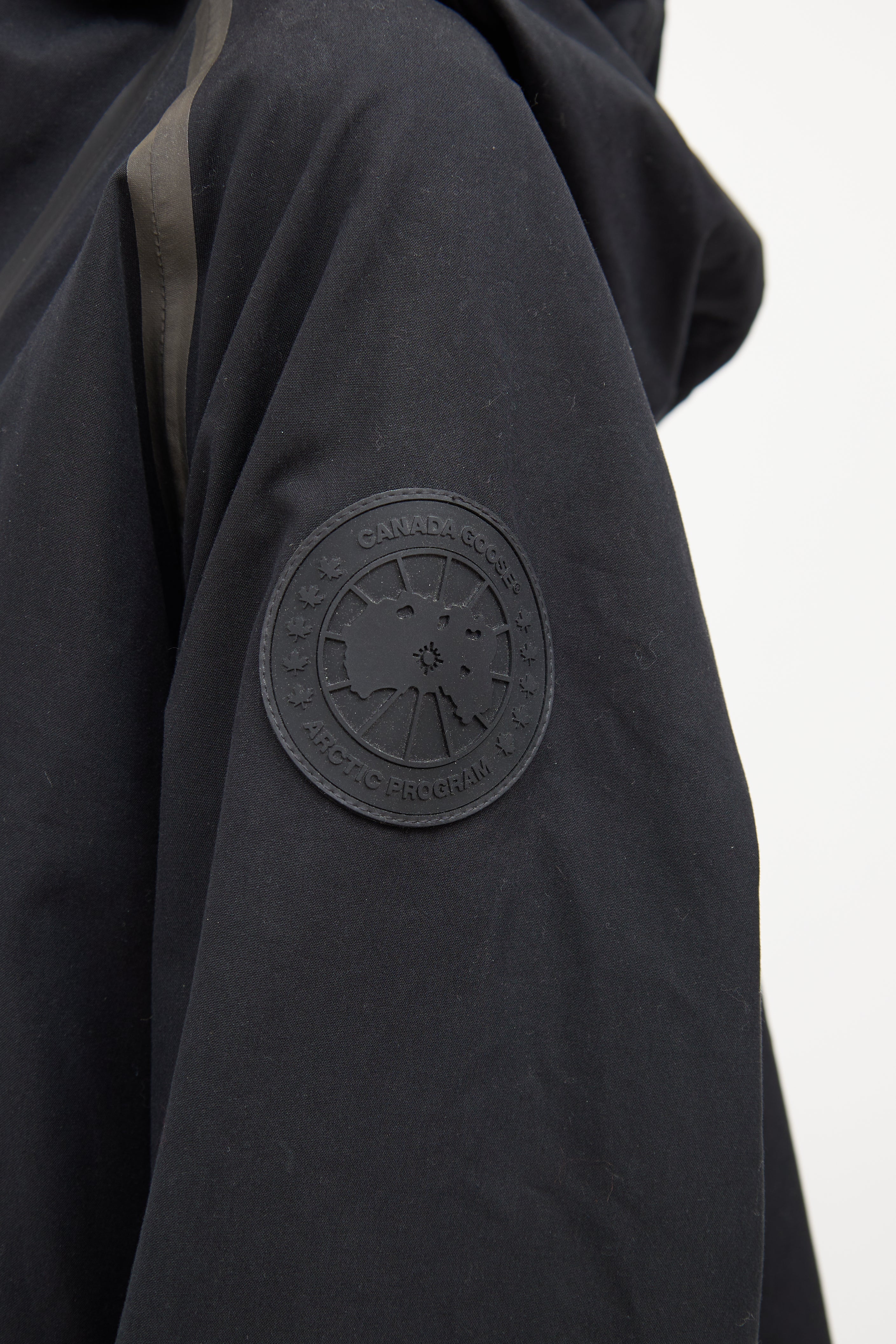 Canada Goose Black Polaris Anorak Jacket