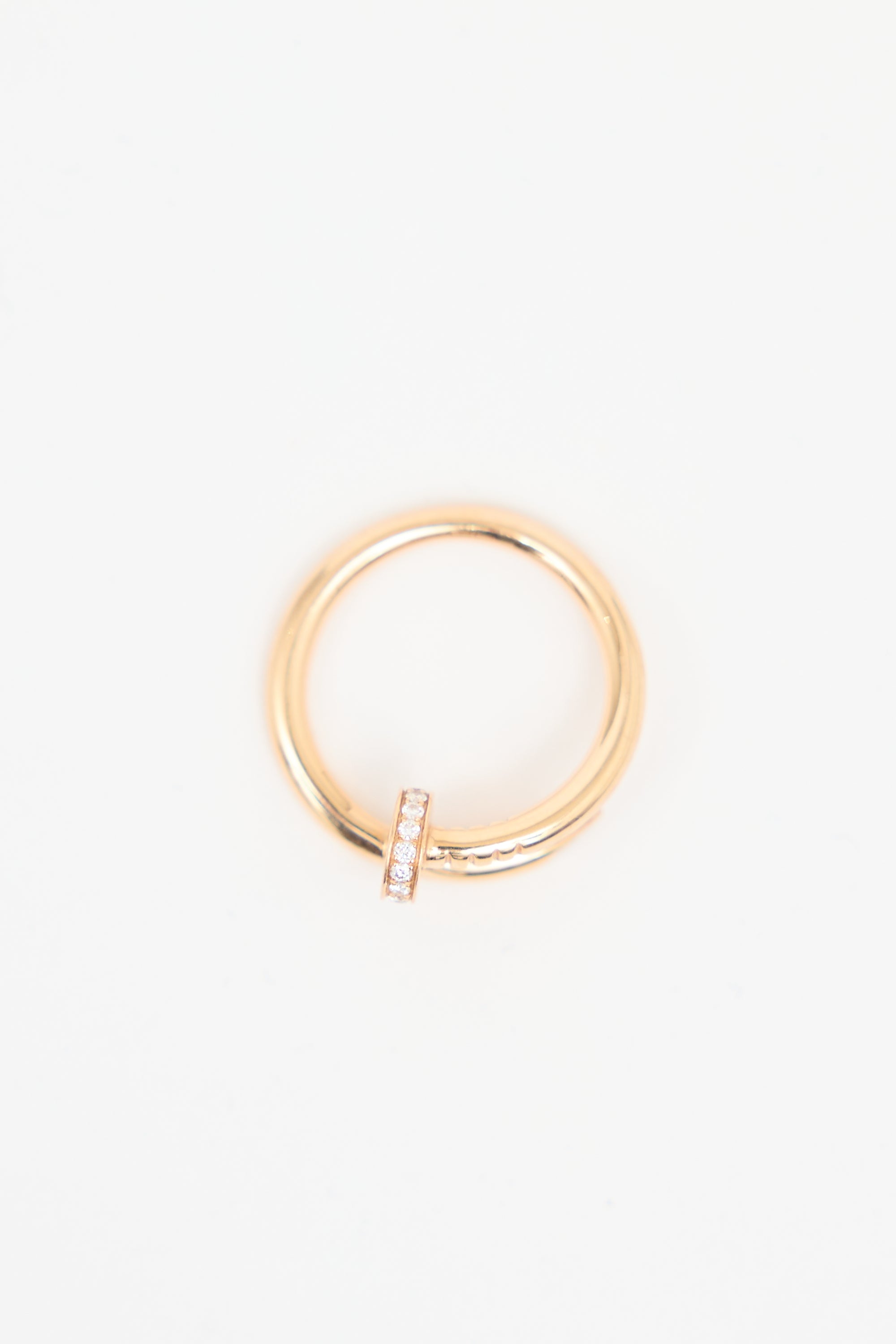 Cartier 18K Gold & Diamond Juste Un Clou Ring