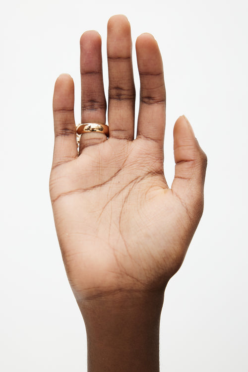 Cartier 18K Rose Gold & Diamond Nouvelle Vague Ring