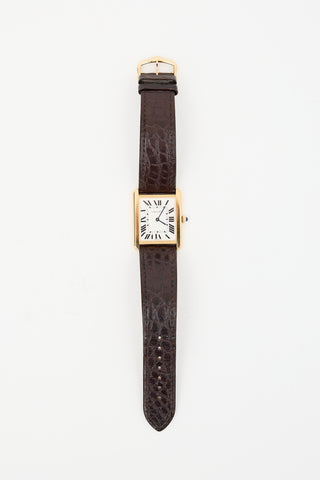 Cartier 28mm Stainless Steel Tank Solo Watch